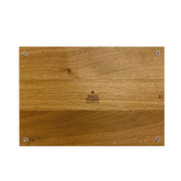 Holzschneidebrett Motiv Wandern